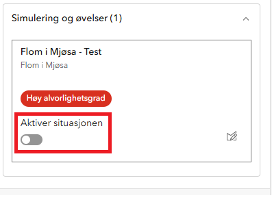 Aktiver situasjon