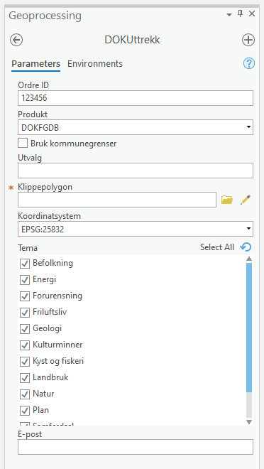 dokuttrekk i Pro