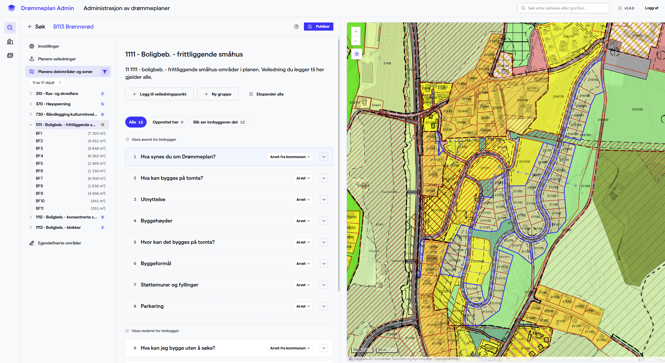 Origo Drømmeplan admin