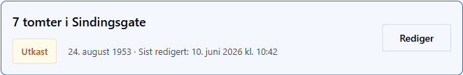 Plankortet med Rediger-knapp