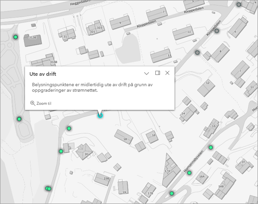 Gatelys publikum - ute av drift