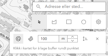 Klikk i kartet