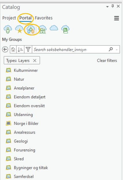 Legg til lag i ArcGIS Pro