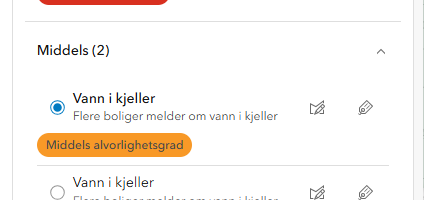 Marker hendelse i kartet