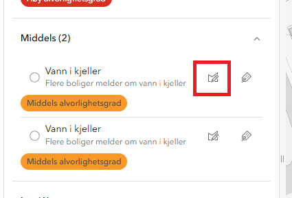 Rediger hendelse